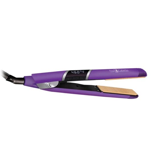PROCABELLO Nano Fiber Flat Iron w/Zero Friction Technology (Purple) NEW IN BOX! - Picture 5 of 9
